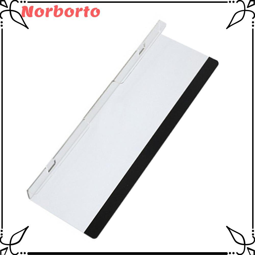 NORBORTO 2 Chiếc Màn Hình Bảng Ghi Nhớ Đáy, Có Lỗ Sạc Màn Hình Acrylic Bảng Ghi Nhớ Gắn Đáy, Dễ Dàng