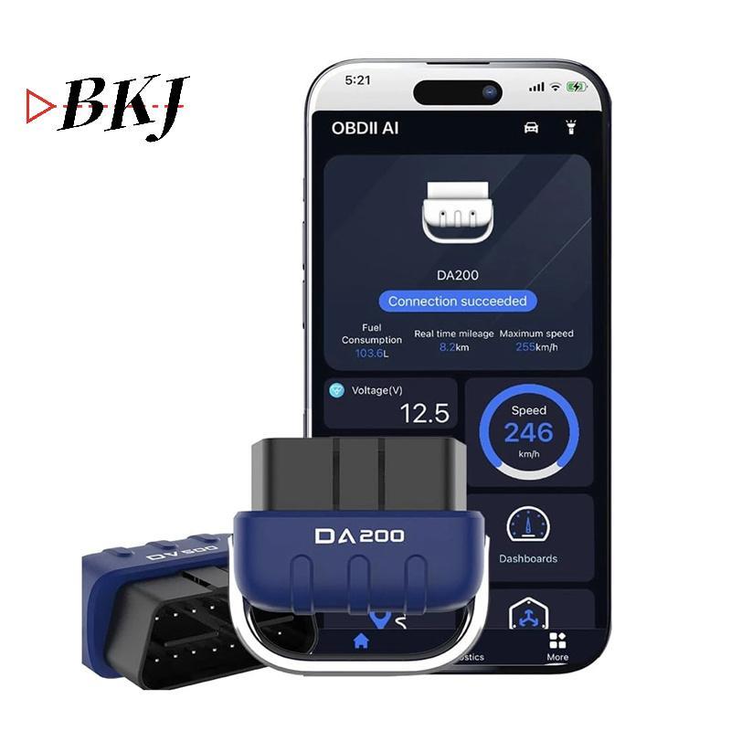 [KJ] Máy quét chẩn đoán ô tô DA200 AI 2 - Đầu đọc và xóa mã OBD2 [Mới]