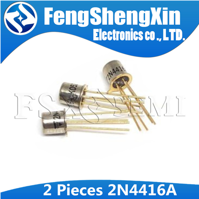 2 Chiếc 2N4416A TO-18 Nắp Sắt 2N4416 CAN4 N-Channel JFET