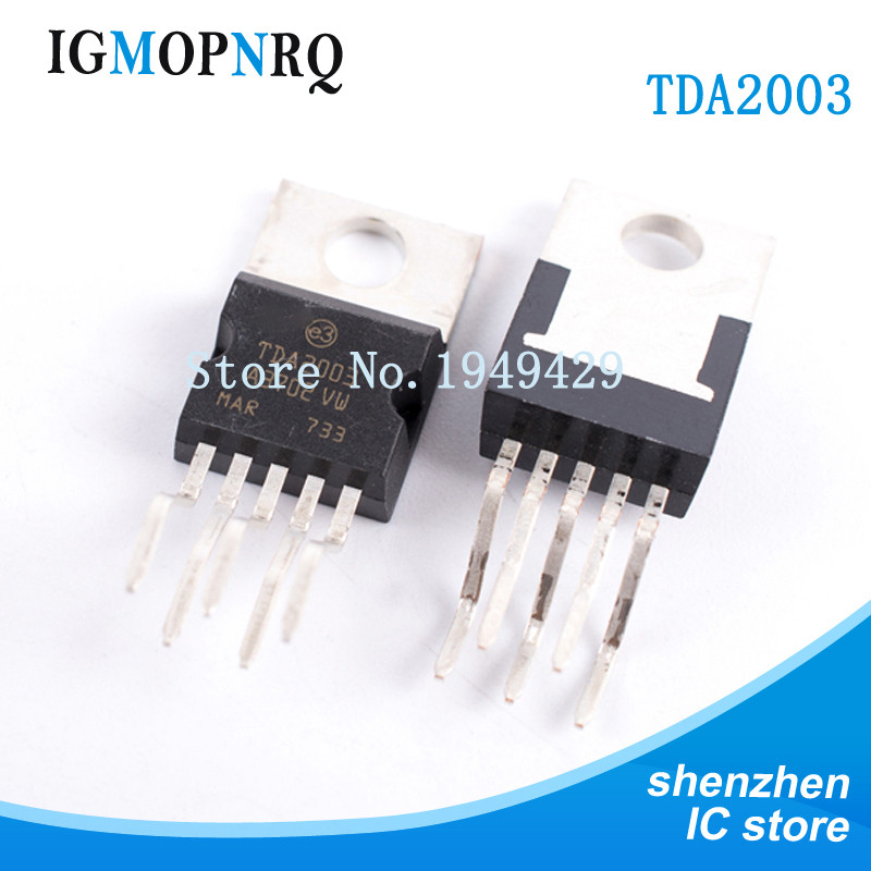 10 Cái / lốc TDA2003AV TO220-5 TDA2003 TDA2003A Mới