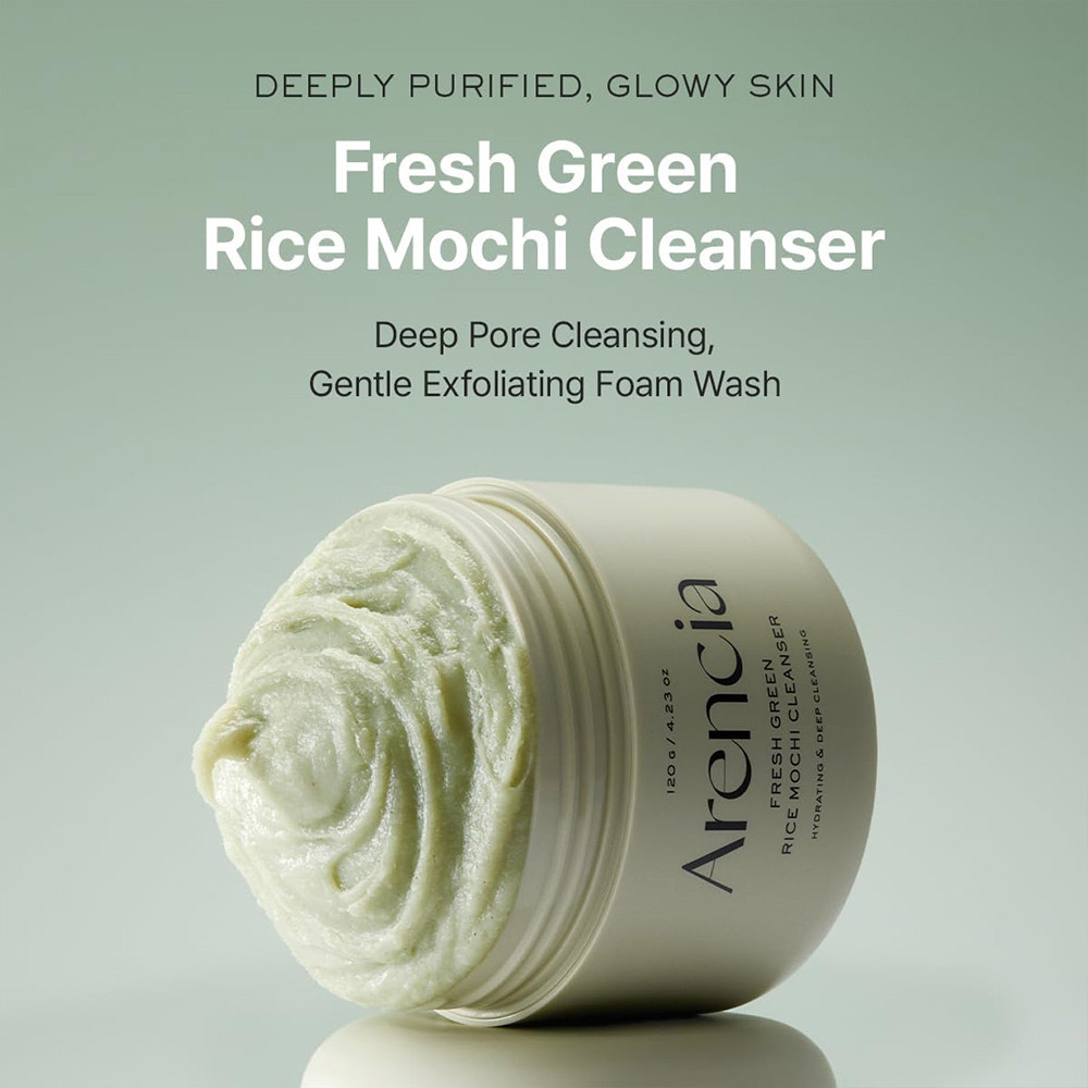 Arencia Fresh Green Rice Mochi Cleanser (120g)