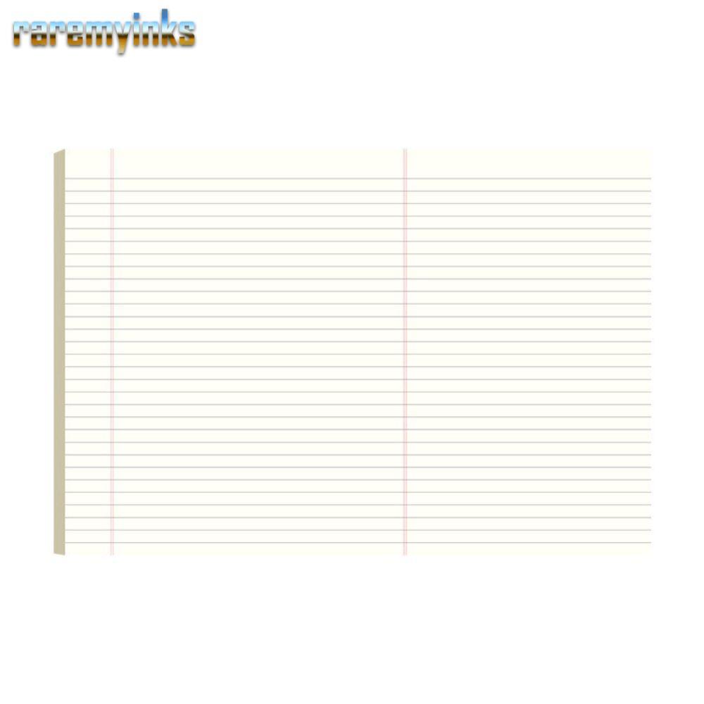 RAREM 50 tờ A3 Notebook, Giấy dự thảo có thể xé được, Học sinh A3 dày Viết Notepad Học sinh