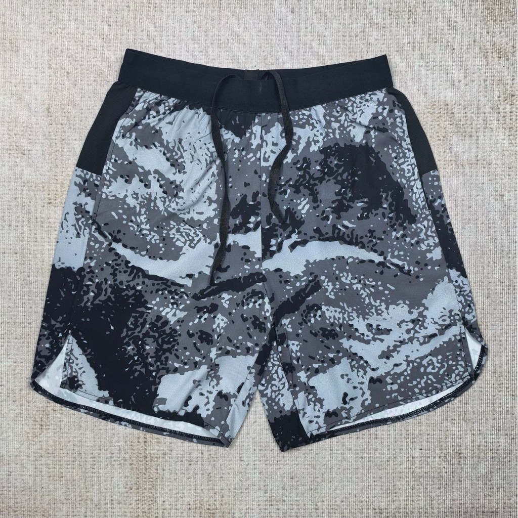 Sports Training Shorts Track and Field Shorts Track and Field Shorts Zipper Pocket Split Shorts Men 