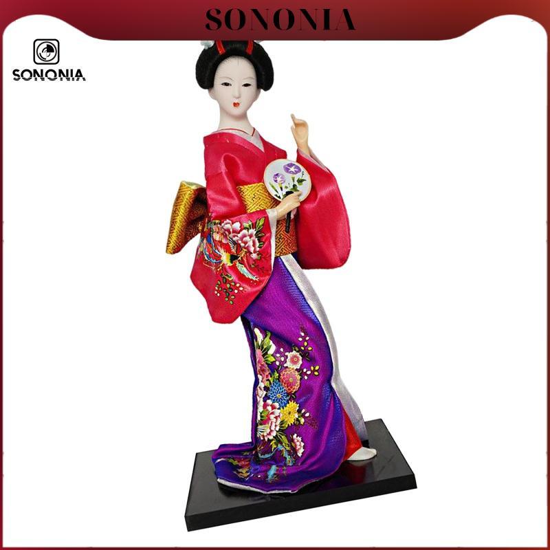 Búp Bê Geisha Nhật Bản 30cm Sưu Tập Tượng Thủ Công Geisha Châu Á