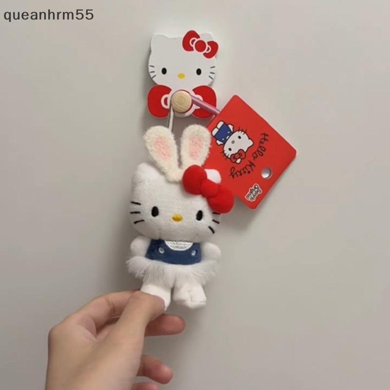 COD Kawaii Sanrio Hello Kitty KEYCHAIN-dễ thương búp bê sang trọng Keyring Ba lô Mặt dây chuyền Quà 