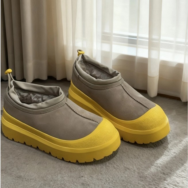 Giày GG Giày Bốt Tuyết Thấp-Top Cùng Phong Cách Dân Tộc Phong Cách Nam Nữ Chống Trơn Trượt Giày Cott