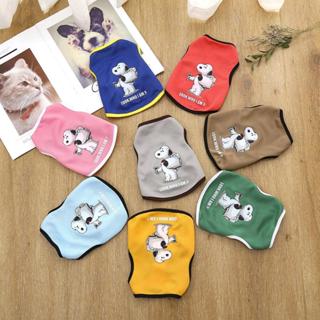 Áo Lưới Thoáng Mát Cho Chó Cưng In Hoạt Hình Dễ Thương Mặc Quanh Năm XS-6XL