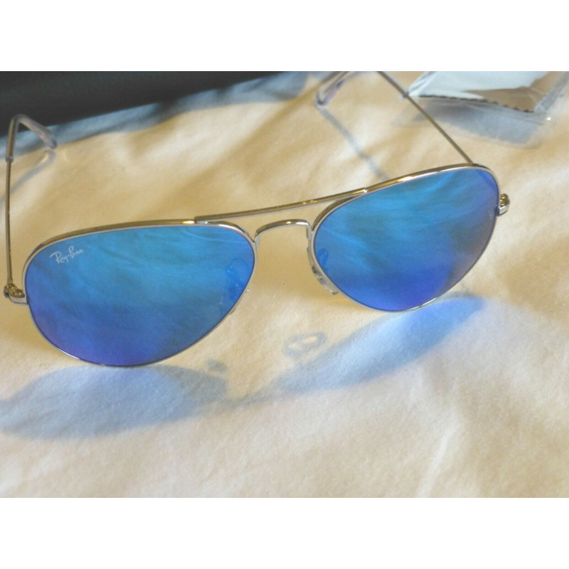 Kính râm Aviator ống kính Flash, Kính râm khung bạc mới