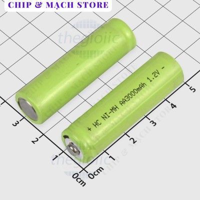 Pin Sạc AA 3000mAh 1.2V Chip & Mạch Store