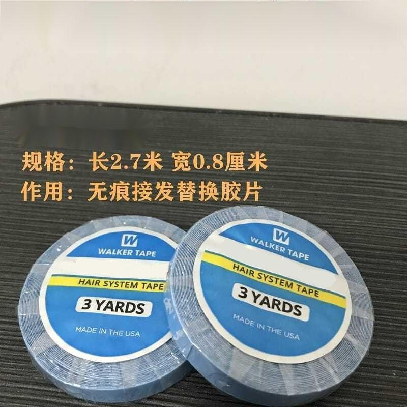 New Product#Seamless Hair Extension Replacement Tape Genuine American Blue Adhesive Nano Hair Extens