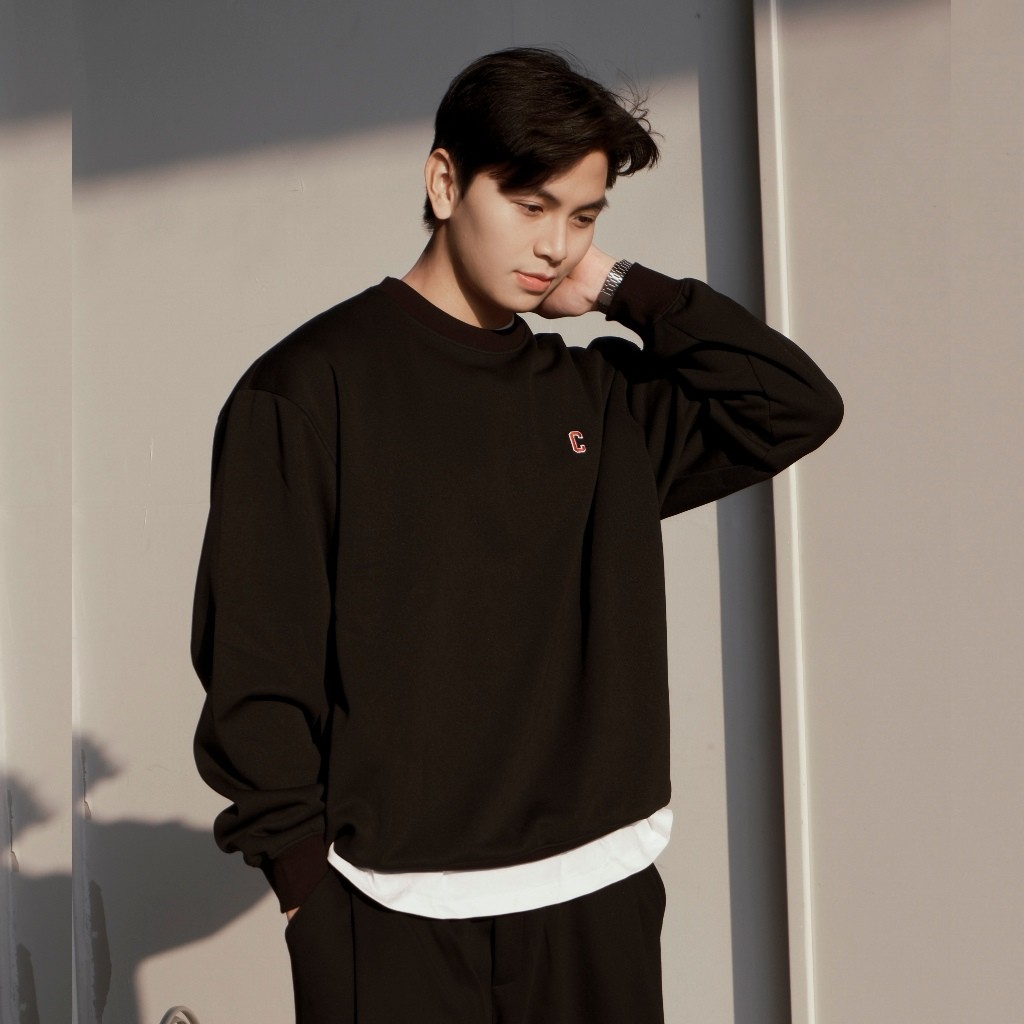 Áo Sweater CATIMA Nỉ 2 Da  Unisex Nam Nữ , Kiểu Dáng Hottrend, Chất Cotton Mềm Thoải Mái - AN32