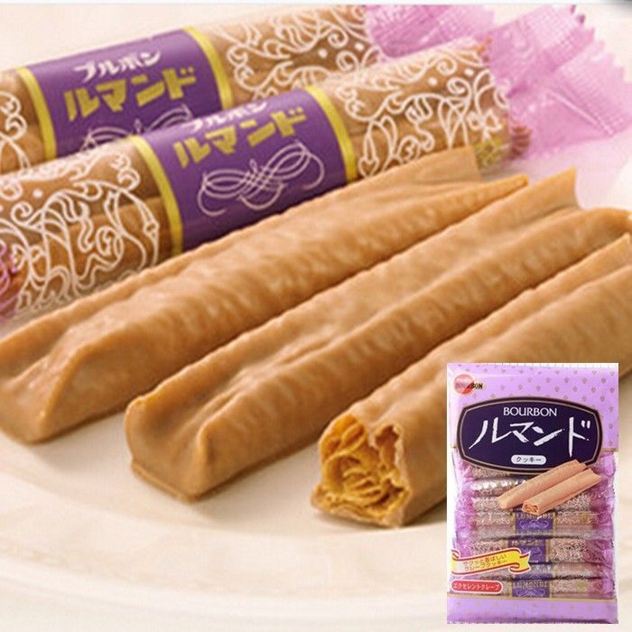 Bourbon Nhật Bản Đồ Ăn Nhẹ Nhập Khẩu Bourbon Dream Cacao Chocolate Bánh Quy Trứng Cuộn Sô Cô La Cuộn