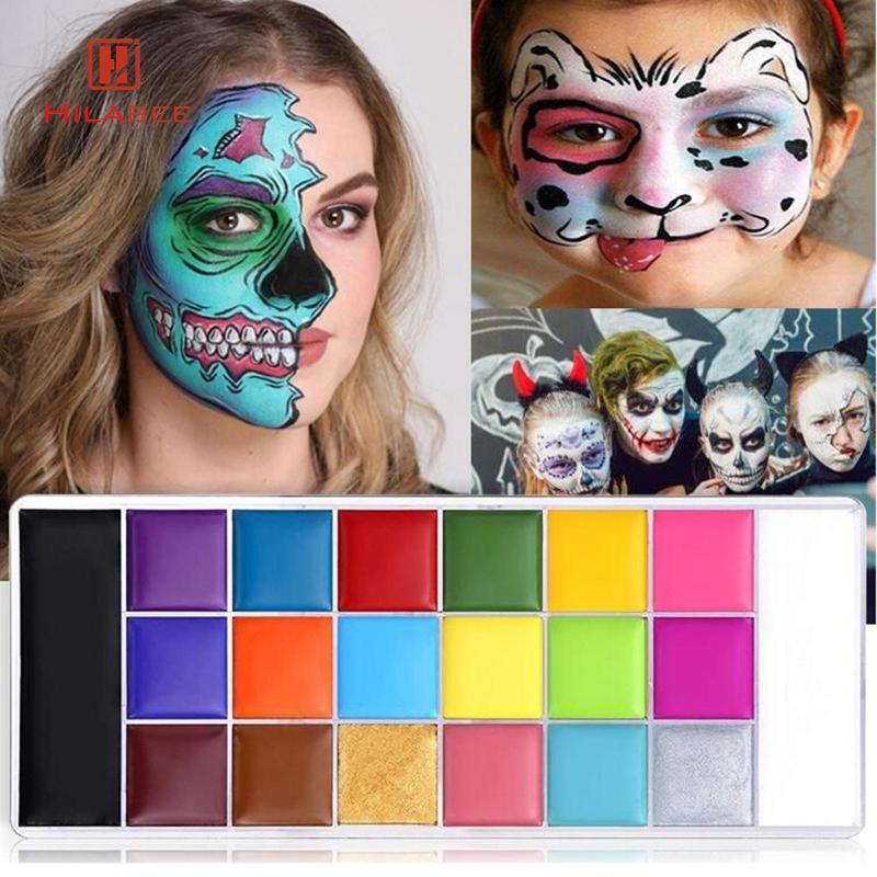 [UsusexaMY] Face Body Paint Cosmetic Paint Palette Painting Palette Photo Prop Supplies Face