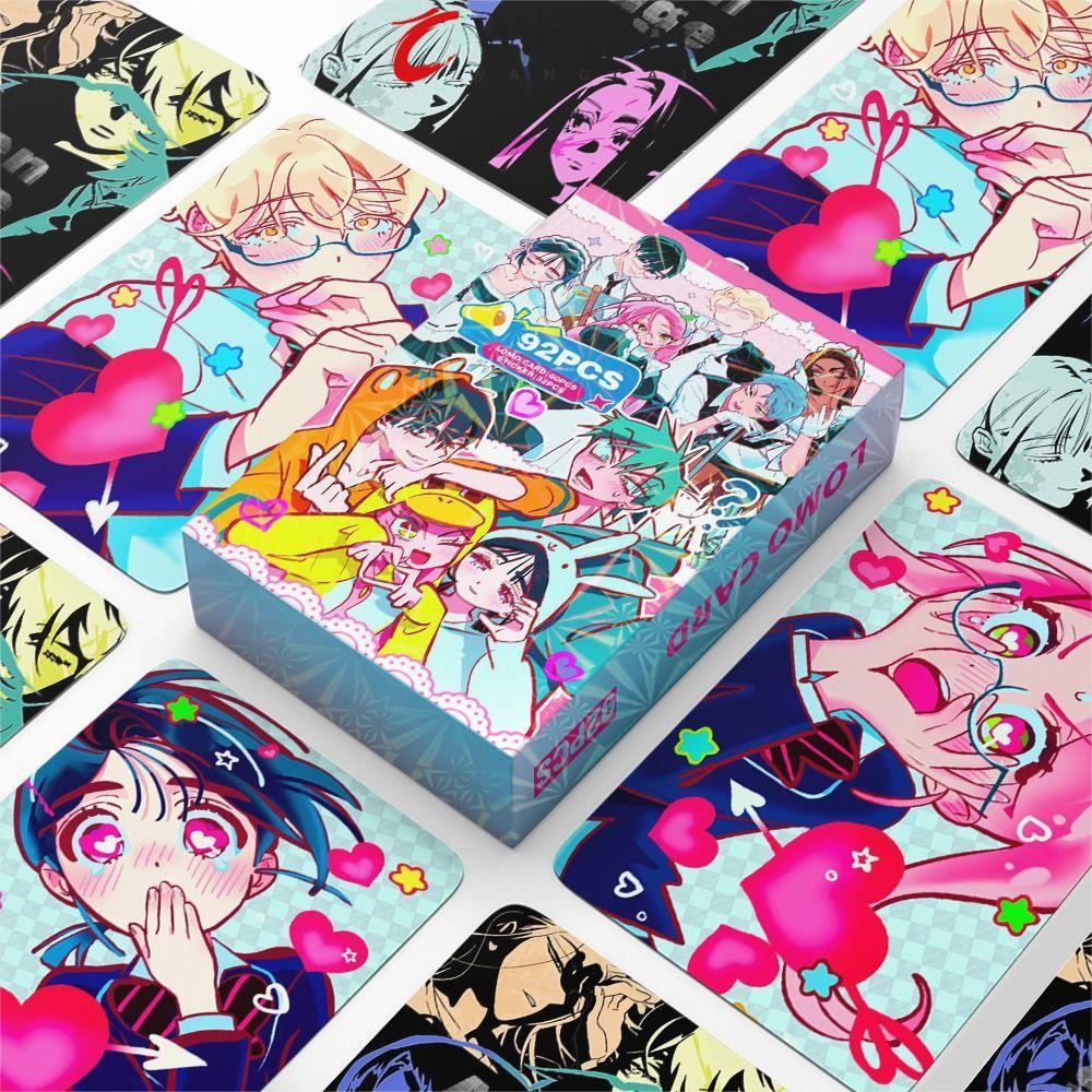 WANGMCAI Ivan Till LOMO Card, Manga Hàn Quốc Mizi Sua Alien Stage Laser Card, Photo Card Cosplay Hai