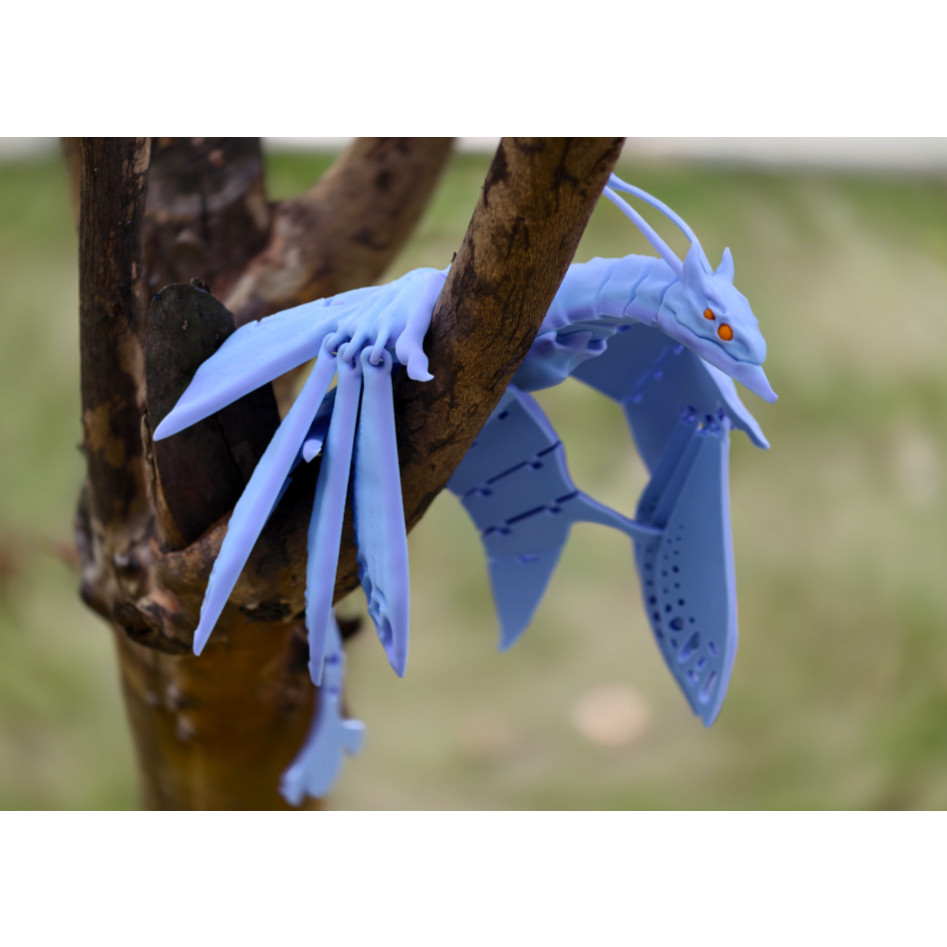 Avatar Ikran Flexi 3D In Hình Rồng Đồ Chơi Trẻ Em Chất Liệu PLA + Nhiều Màu