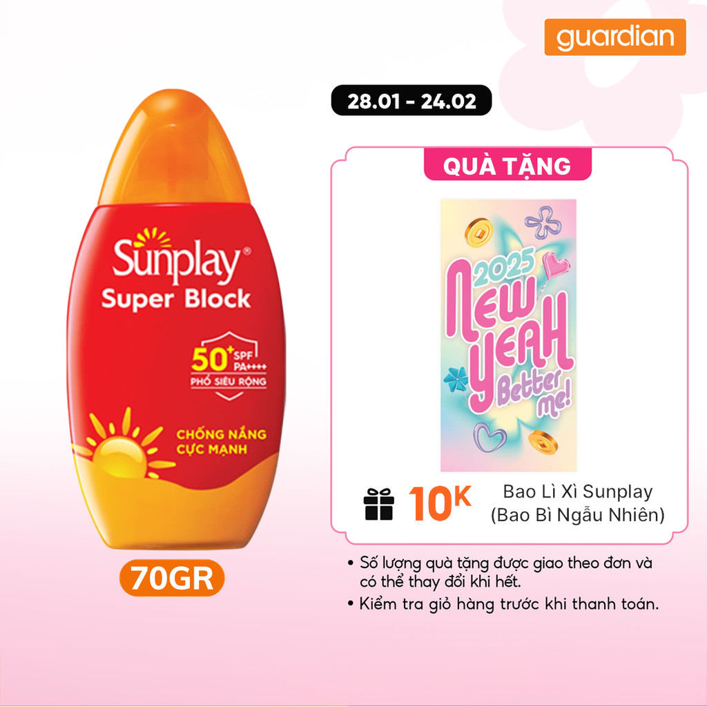 Sữa chống nắng cực mạnh Sunplay Super Block 70g