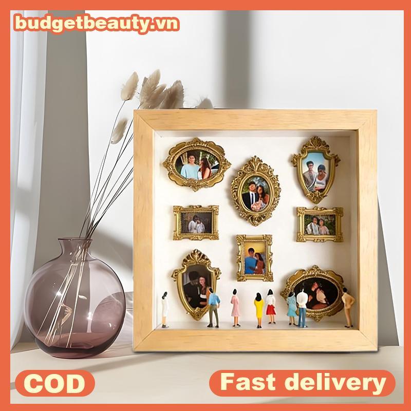 BUDGET DIY Mini Museum Silhouette Box: Hộp trưng bày bộ nhớ ảnh cá nhân.