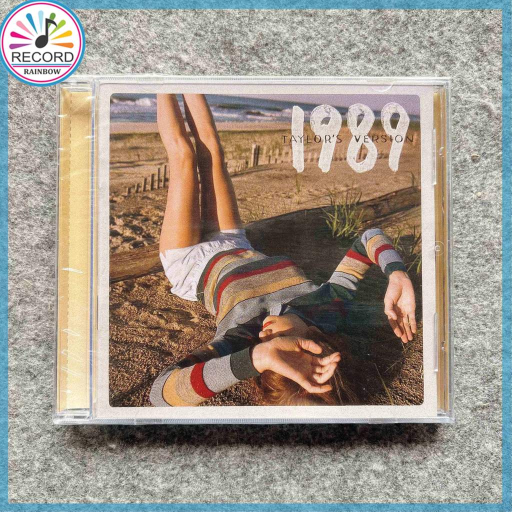Taylor Swift 1989 Taylor's Version Sunrise Boulevard Yellow Deluxe Polaroid Edition Original CD Albu