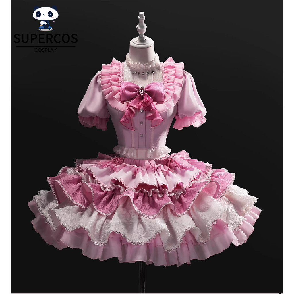 Bộ cosplay Madoka Magica cho nhân vật Kaname Madoka, phù hợp cho sự kiện