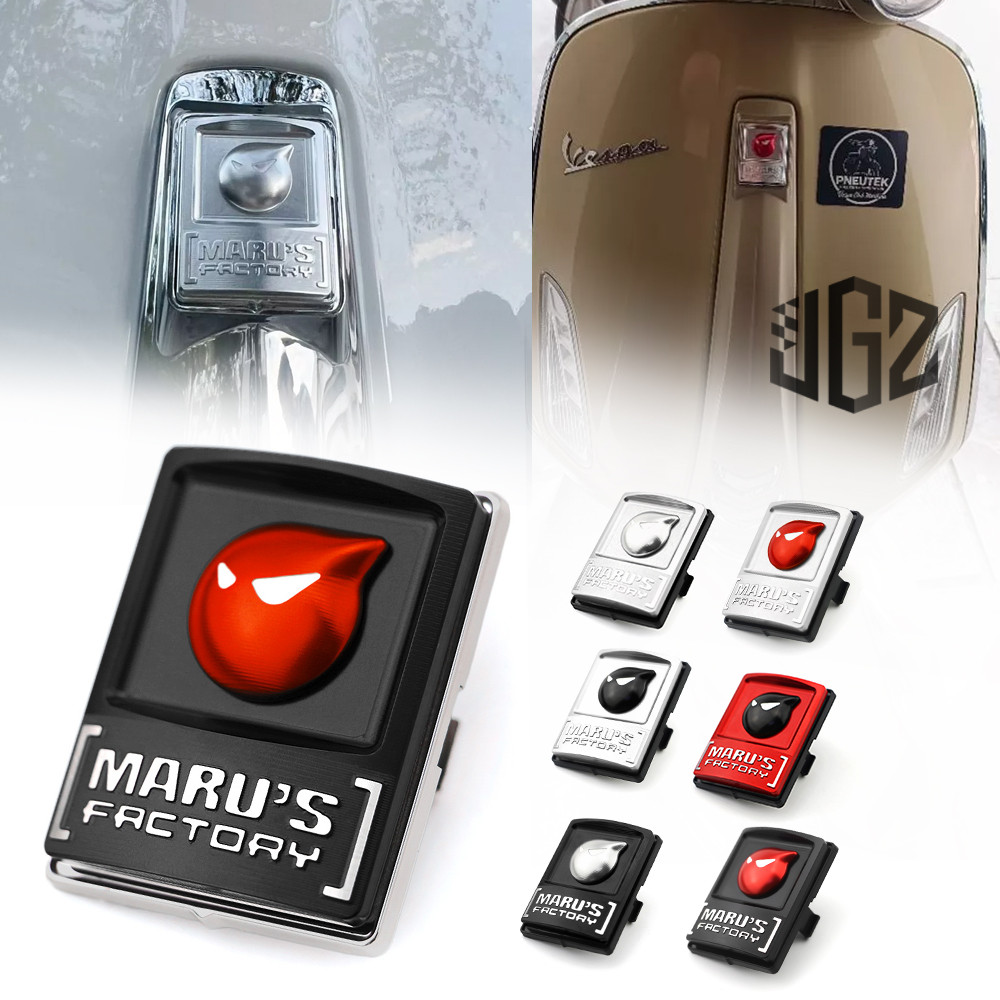 Dành Cho Xe Vespa Sprint Primavera 150 my24 my25 tech2025 CNC Biểu Tượng Huy Hiệu Tấm Có Giá Đỡ maru