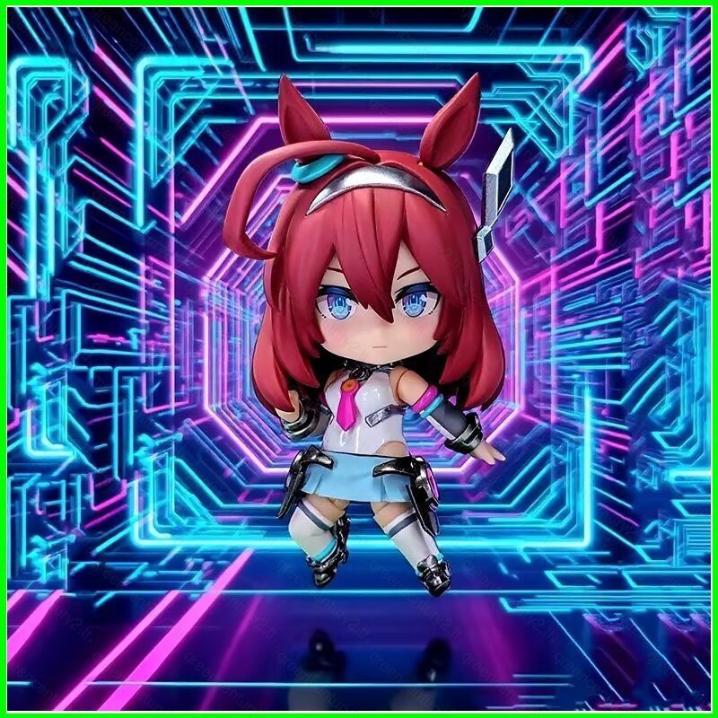 GC Uma Musume Pretty Derby Mihono Bourbon Kawaii Trò chơi Hàng hóa Nhân vật hành động hoán đổi mặt