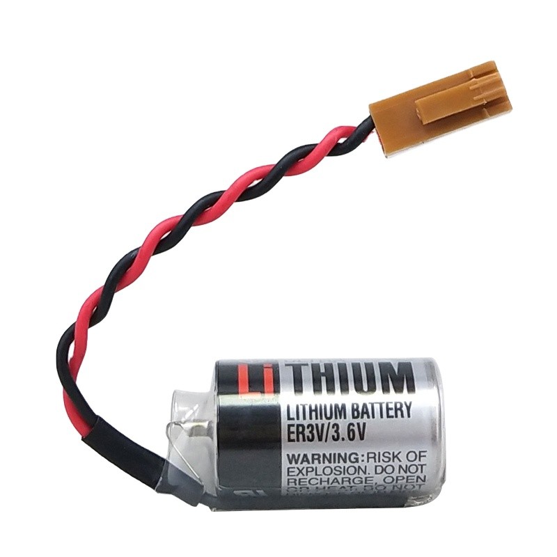 Pin Lithium TOSHIBA ER3V 3.6V Li / SOCl2 Thích hợp cho Bộ mã hóa hệ thống Servo Fuji NP8P-BT