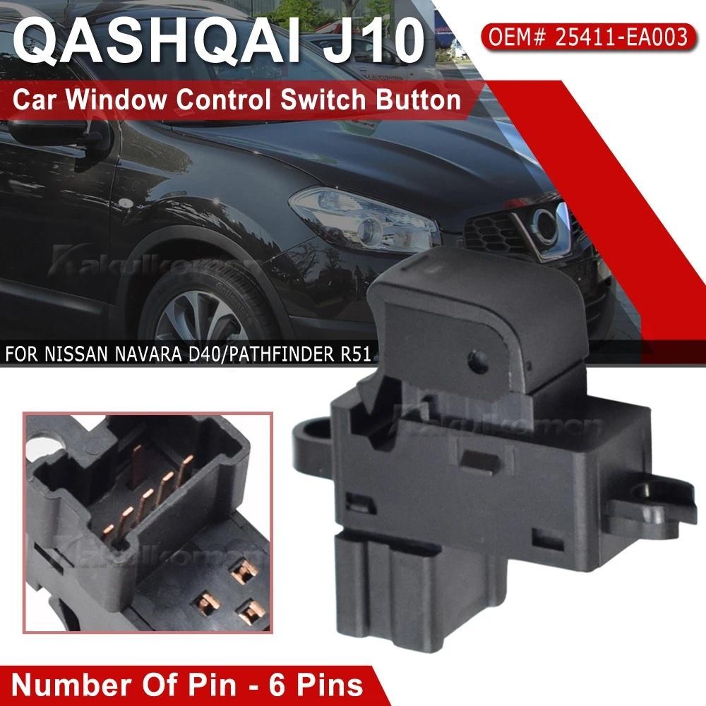 Công tắc điều khiển nâng cửa sổ điện Nút nhấn cho Nissan Murano Teana Qashqai Frontier Pathfinder R5