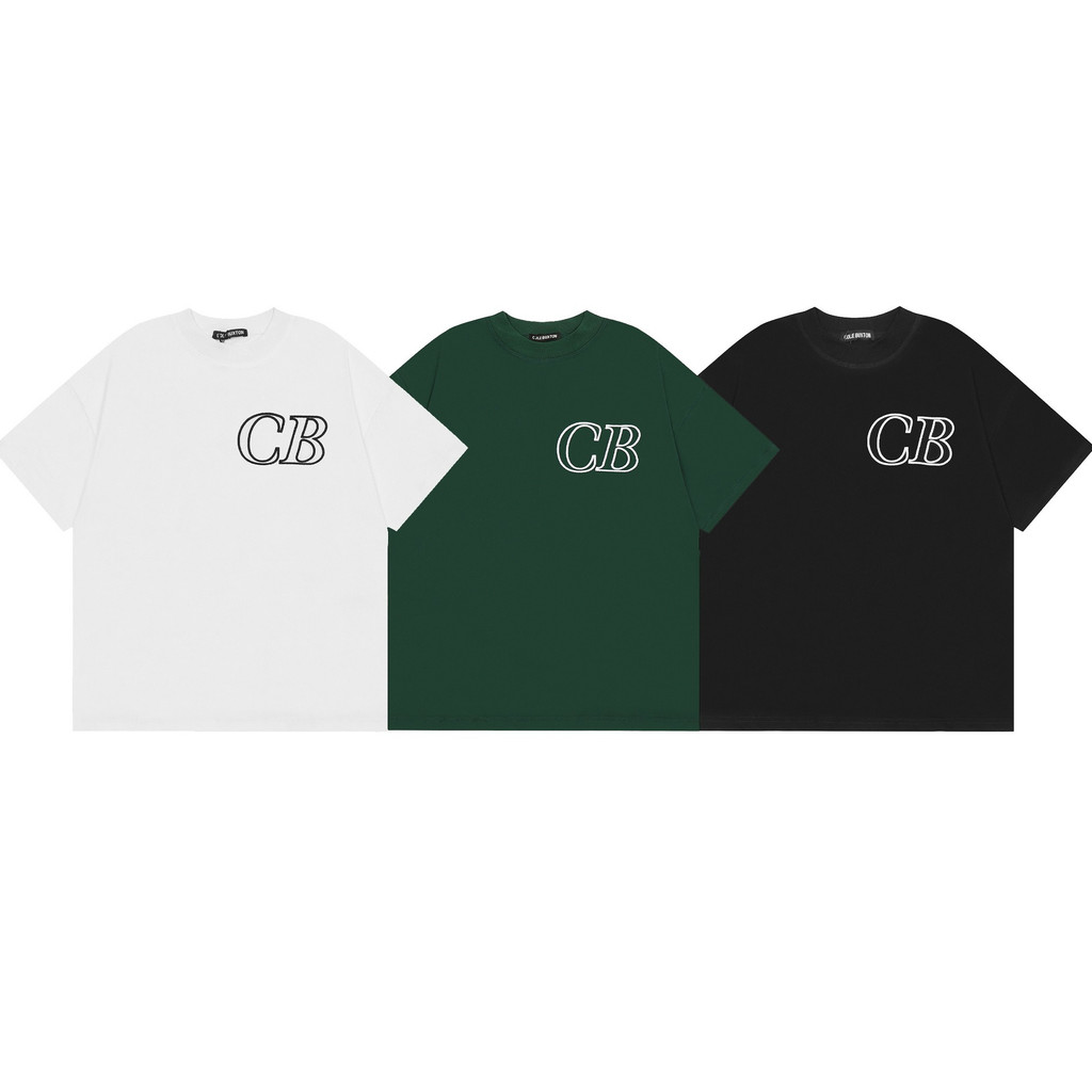 Áo Thun Ngắn Tay Mùa Hè Phong Cách Tối Giản Buxton In Hình