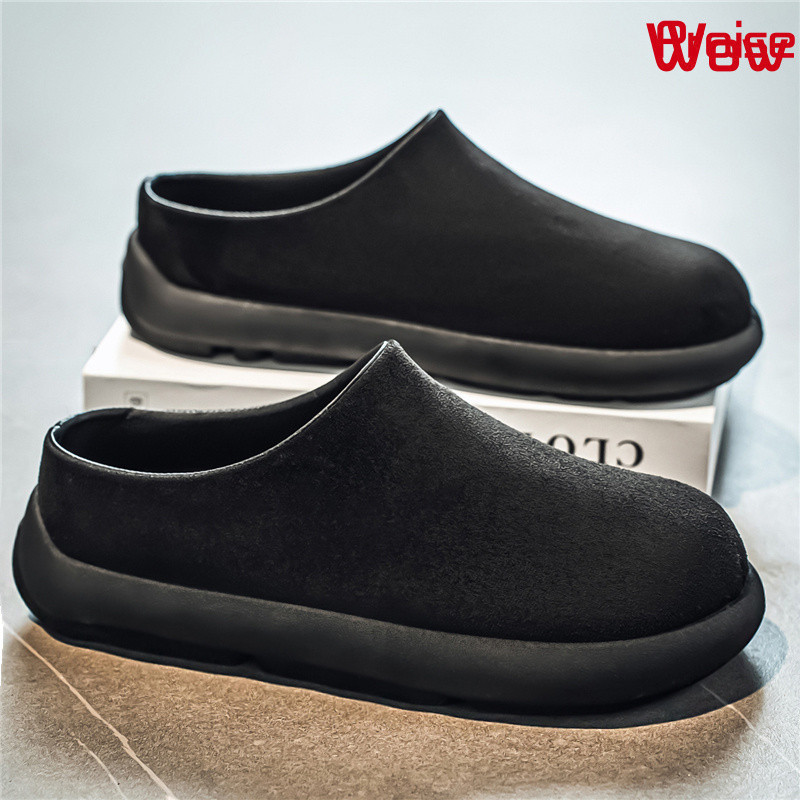 Phong Cách Mới Size Lớn Nam Nữ Khoai Tây Nhỏ Biken Stoke Giày Ngón Chân Lớn Kapibara Bao Chân Nửa Dé