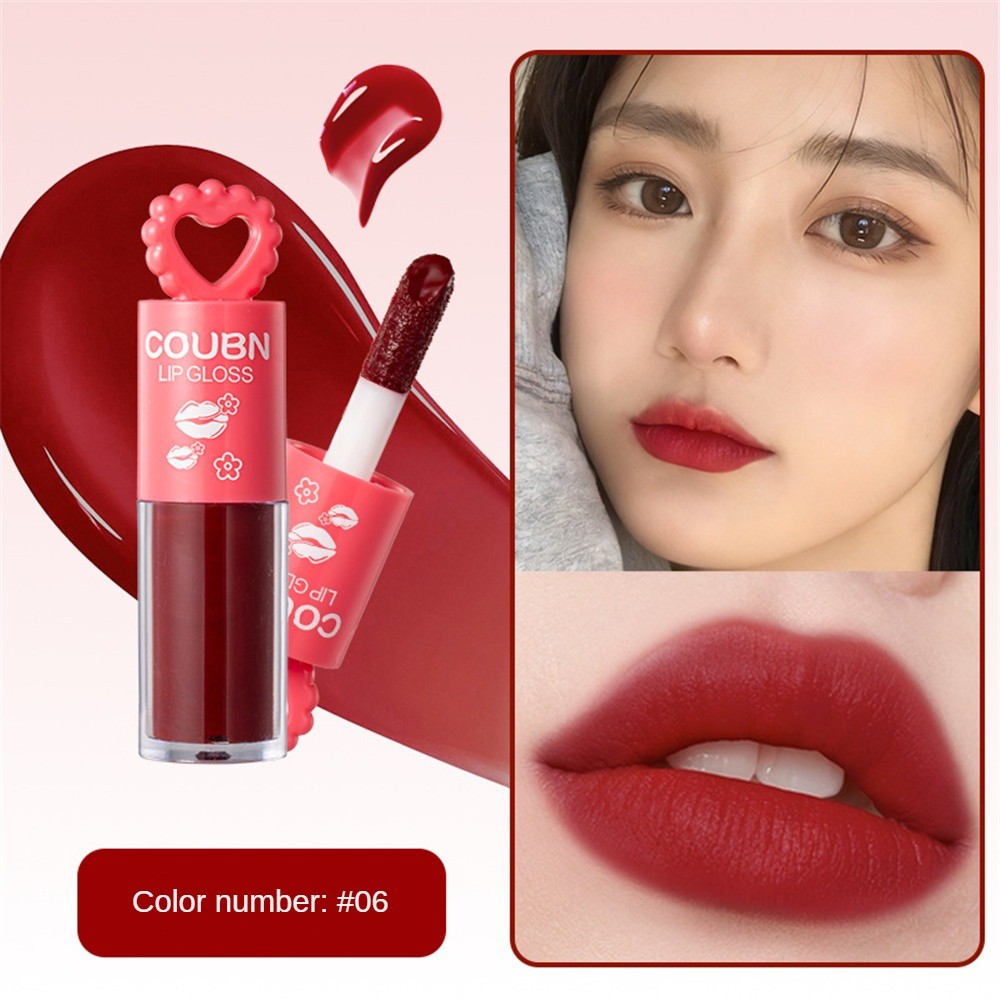 KAKE Crystal Jelly Glass Lip Glass Light Oil Lip Light Water Lipstick Dễ dàng tô màu Jelly Lip Gloss