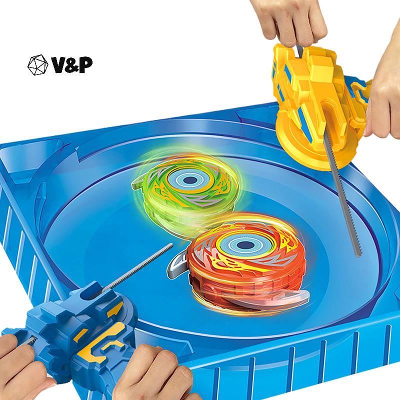 V & P 1 Cái Thiên Con Quay Đĩa Con Quay Chiến Đấu Áo Đấu Đĩa Nổ Con Quay Sân Vận Động Con Quay Con Q