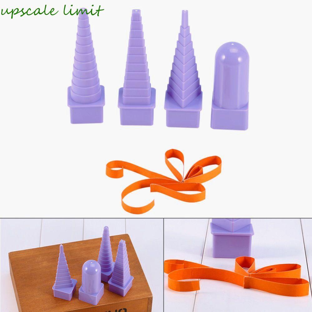 UPSCALE LIMIT Paper Craft Creative Quilling Purple Tower