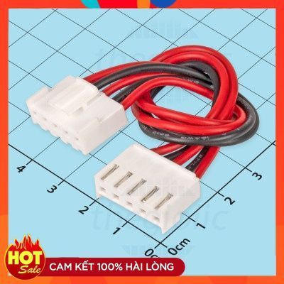 [2 Cái]- Dây Bus VH3.96 Cái-Cái 5 Tiếp Điểm 3.96mm Dài 15cm ChipViet Store