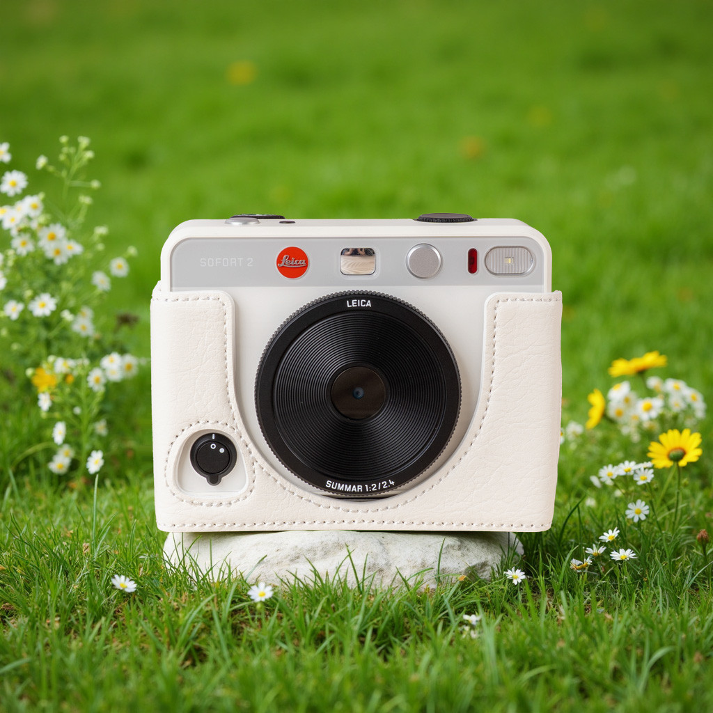 LEICA sofort2 Vỏ bảo vệ LEICA Polaroid Túi đựng máy ảnh Tay cầm Đế bảo vệ Vỏ da Phụ kiện