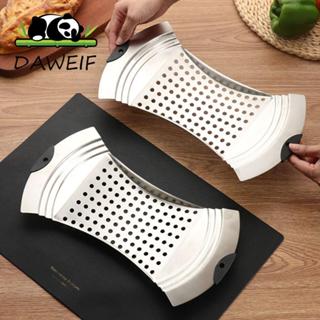 DAWEIF Máy làm mì trứng Đức DAWEIF, có xẻng Máy làm thìa bằng thép không gỉ, Tiện ích nhà bếp Silicon cỡ lớn Bộ lọc dầu dày Shanxi Pasta