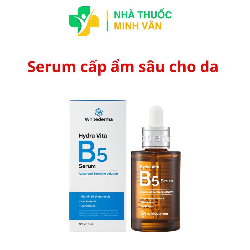 Serum WhiteDerma Hydra Vita B5 cấp ẩm mờ nếp nhăn cho da 50ml