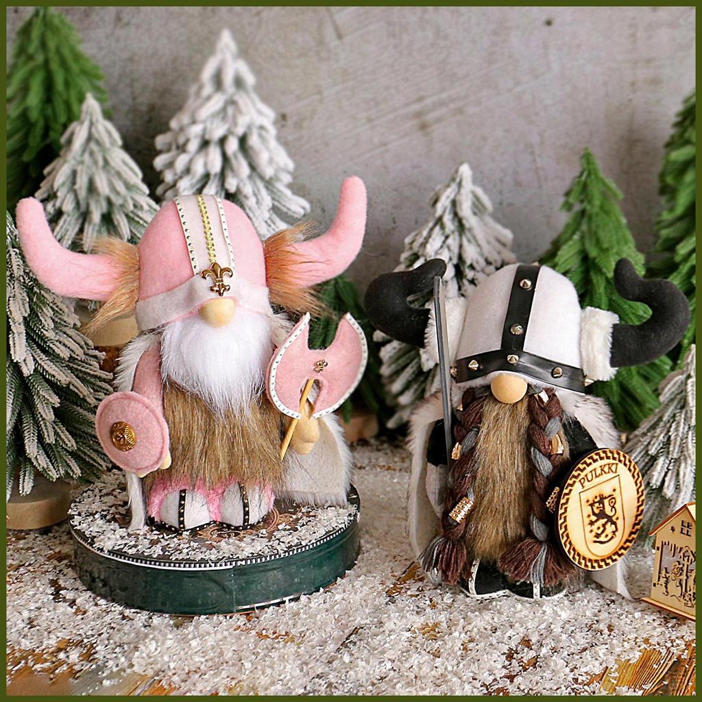 Viking Gnome Viking Lùn Sang Trọng Hình Gnome Hình Viking Điêu Khắc Gnome Chiến Binh Điêu Khắc tongv
