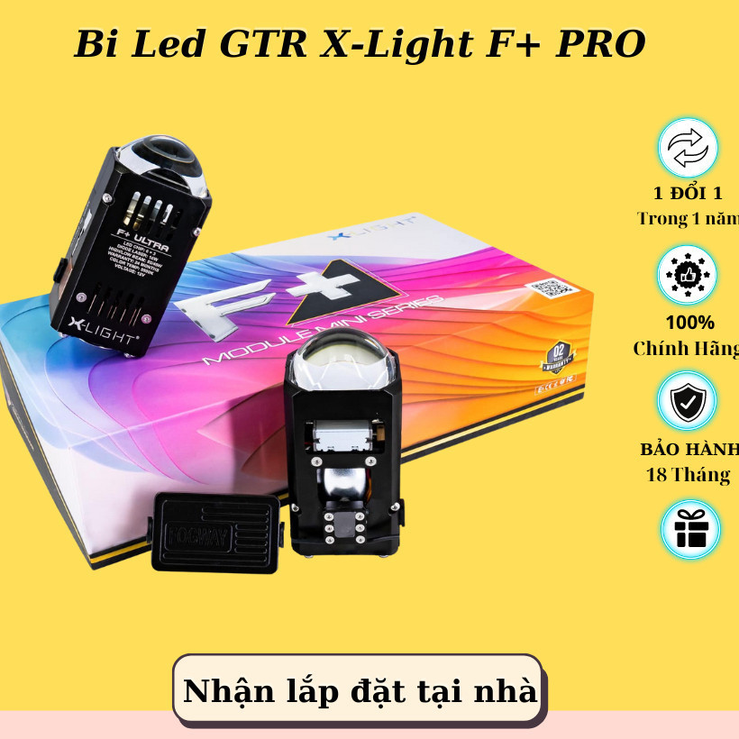 New   Bi Led GTR X-Light F+ PRO