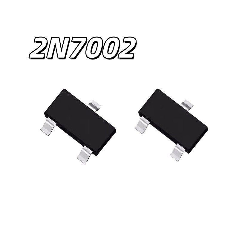 10 Chiếc 2N7002 MMBT7002 SOT-23 Lụa In 7002 Miếng Dán Triode