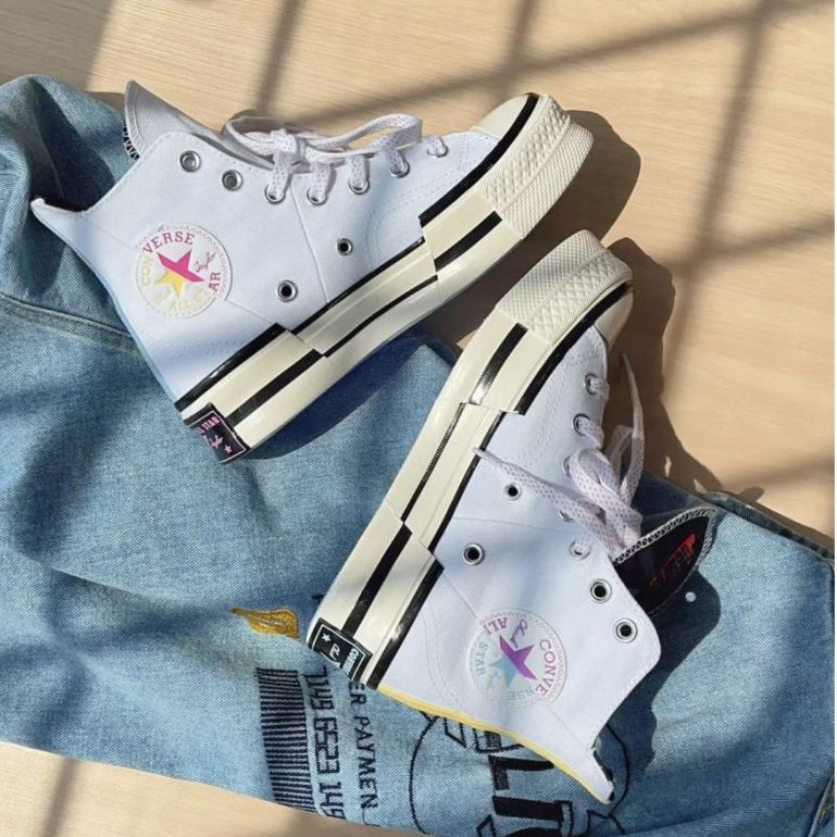 Giày thể thao cổ cao Converse OFF WHITE X Converse Chuck Taylor thập niên 1970 OW