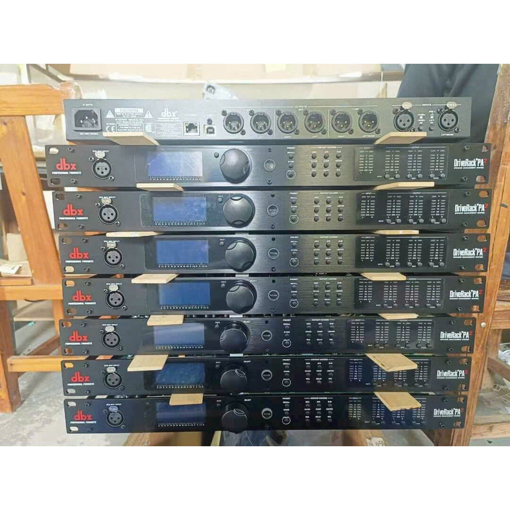 Cốt số cross DBX DriveRack PA2 - phần mềm dễ chỉnh, lọc âm, chỉnh âm chi tiết -Hoàng Nhật audio