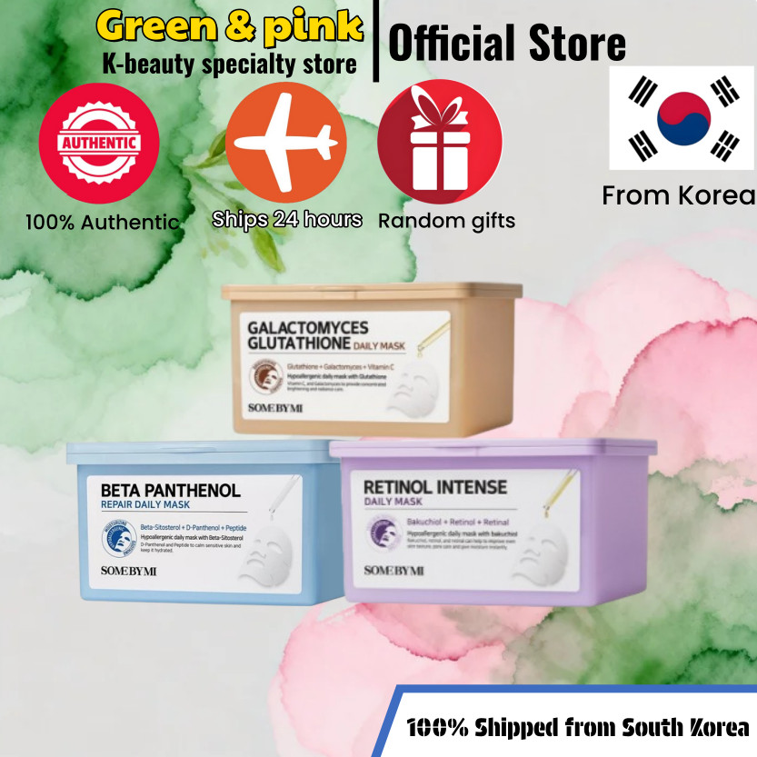 SOME BY MI [MỘT SỐ CỦA MI] Beta Panthenol Repair Daily Mask 30ea / Galactomyces Daily Mask 30ea / In