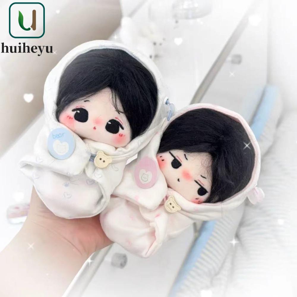 ZENIHGEM Quần áo quấn búp bê cotton 10cm, Áo choàng quấn 10cm Quần áo búp bê, Quần áo DIY Túi ngủ đá