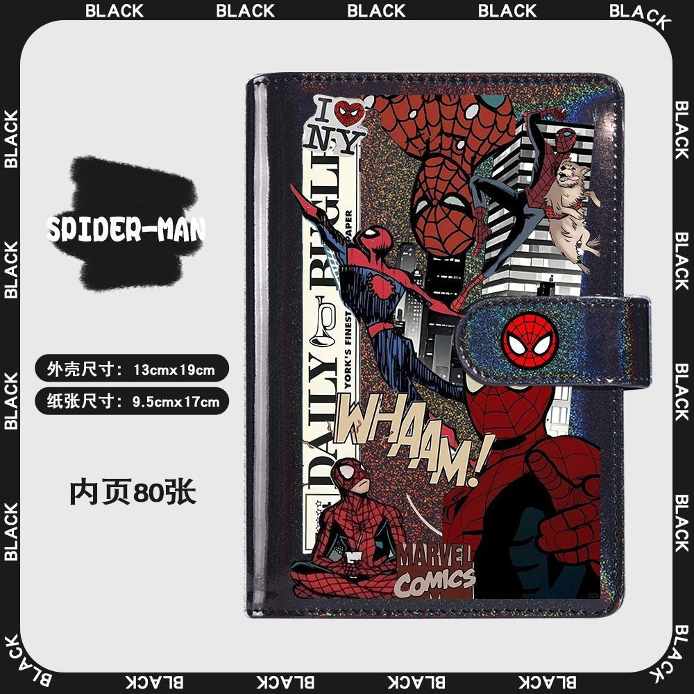 New Product#Spider-Man notebook, student lined notebook, loose-leaf notebook, diary, portable gift f