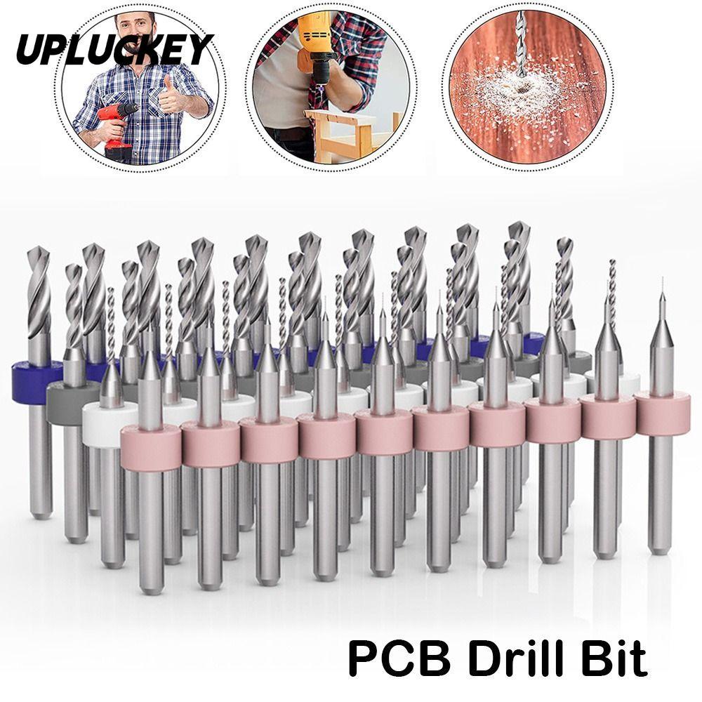UPLUCKEY Mũi khoan CNC Mini Thép vonfram Gỗ CNC Mũi khoan khắc Mũi phay CNC