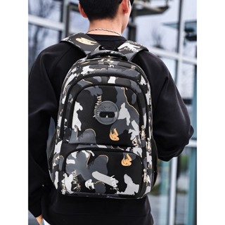 Ba lô dung tích lớn xuyên biên giới 2026 Túi đi học phong cách mới Nam nữ sinh viên đại học Ba lô đi bộ đường dài thể thao dung tích lớn