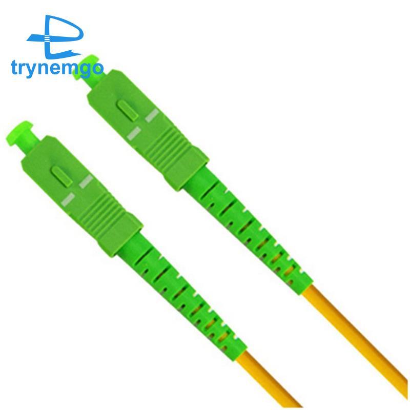 Cáp nhảy sợi quang SC sang SC Dây 3.0mm Singlemode Simplex PVC G652D SM 1310 / 1550nm FTTH 2m