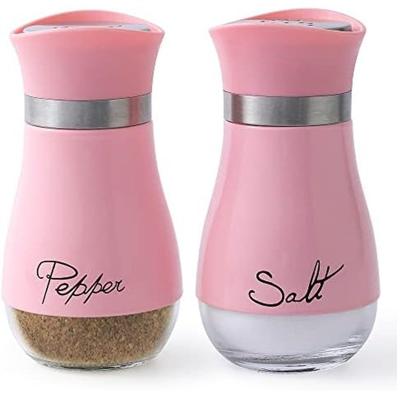 Bộ bình lắc muối và tiêu Lonffery - Hộp đựng muối để làm quà tặng, Trang trí nhà bếp, Nhà, RV, Trại,