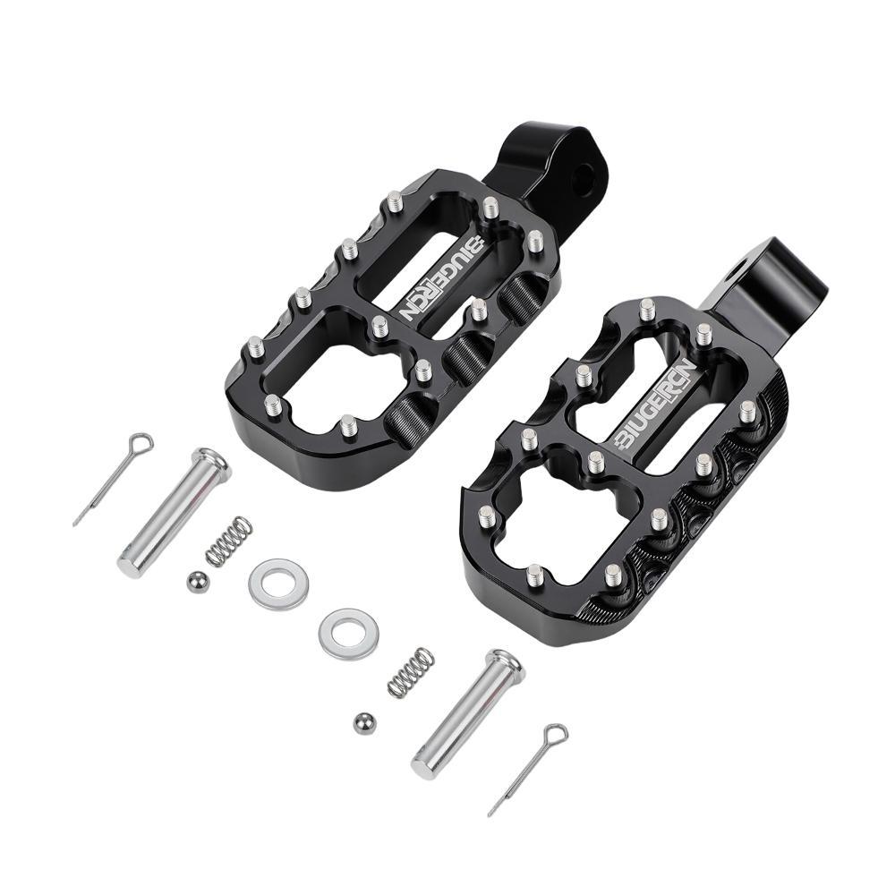 Foot Pegs With spring teeth Footpegs For MX650 MX500 MX350 Motorcycle