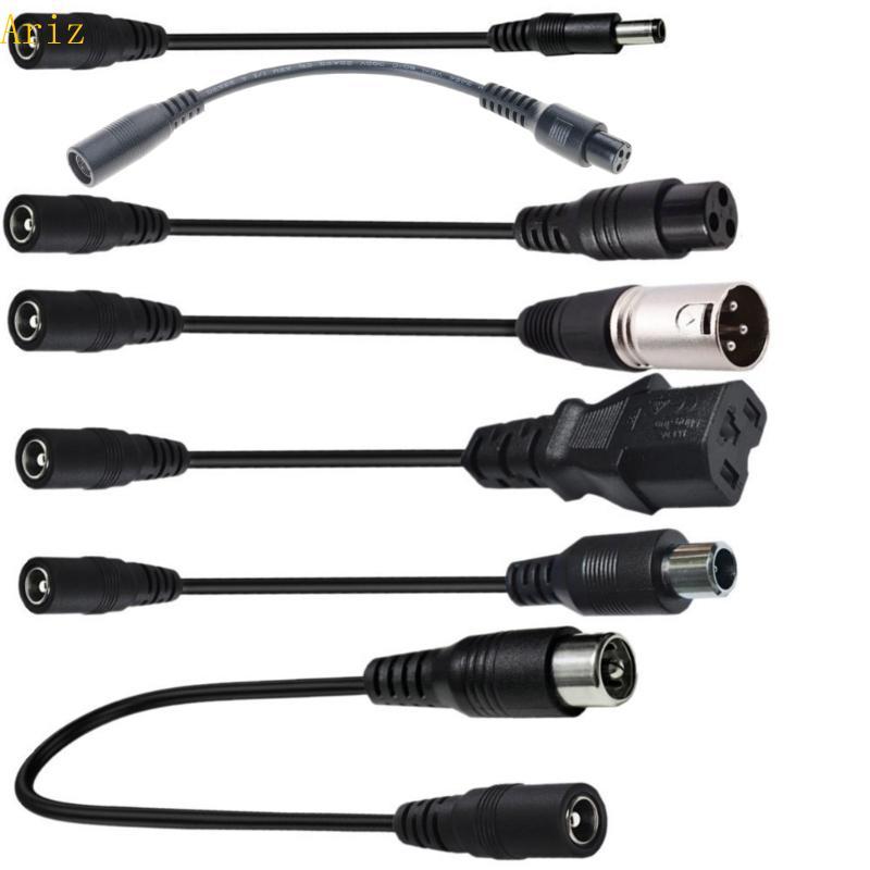 Copper Wire DC5521 Female to 3PIN Aviation Head Adapter Cable Converter Cord